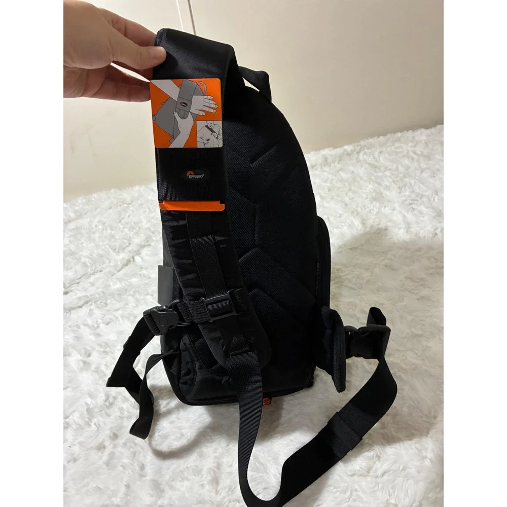 Lowepro Slingshot Camera Bag Black Padded DSLR Sling Backpack All Weather Cover